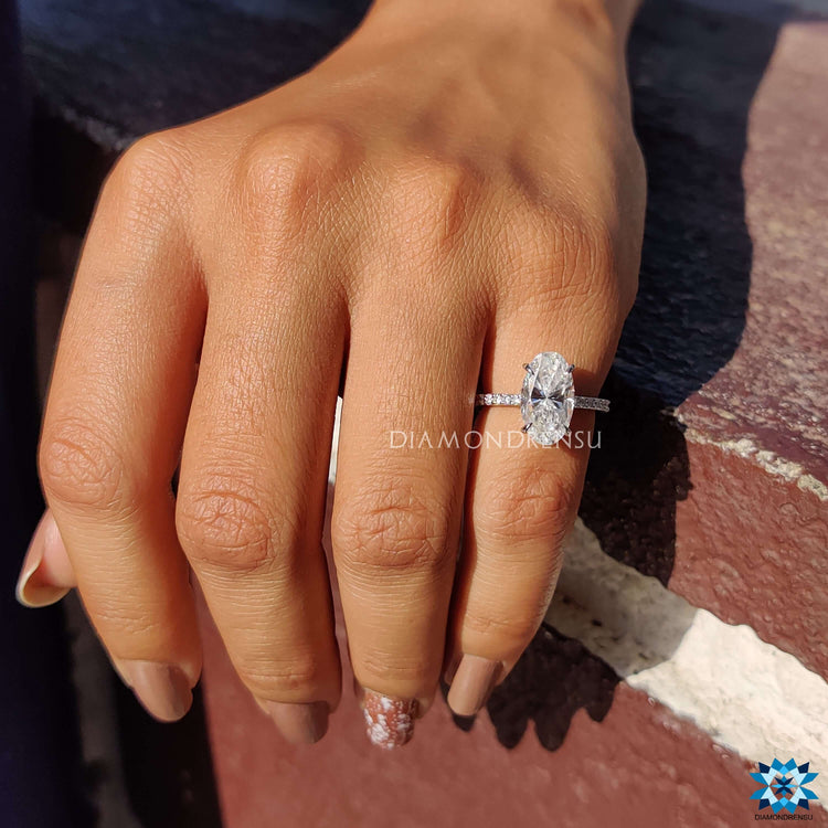 moissanite rings - diamondrensu