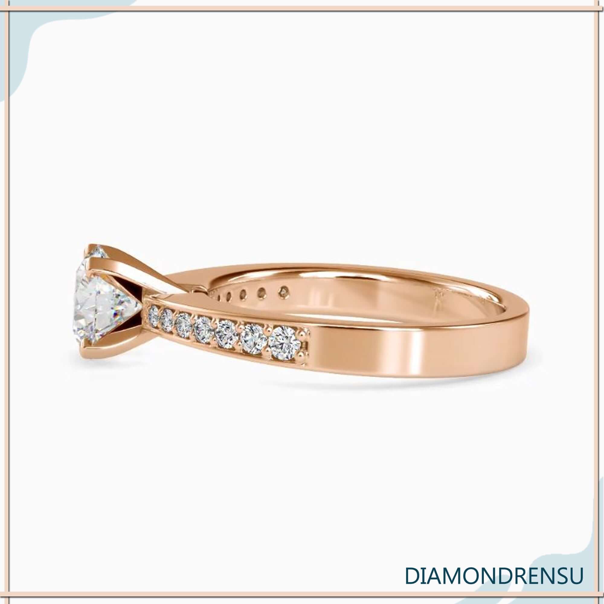 moissanite vintage engagement rings - diamondrensu