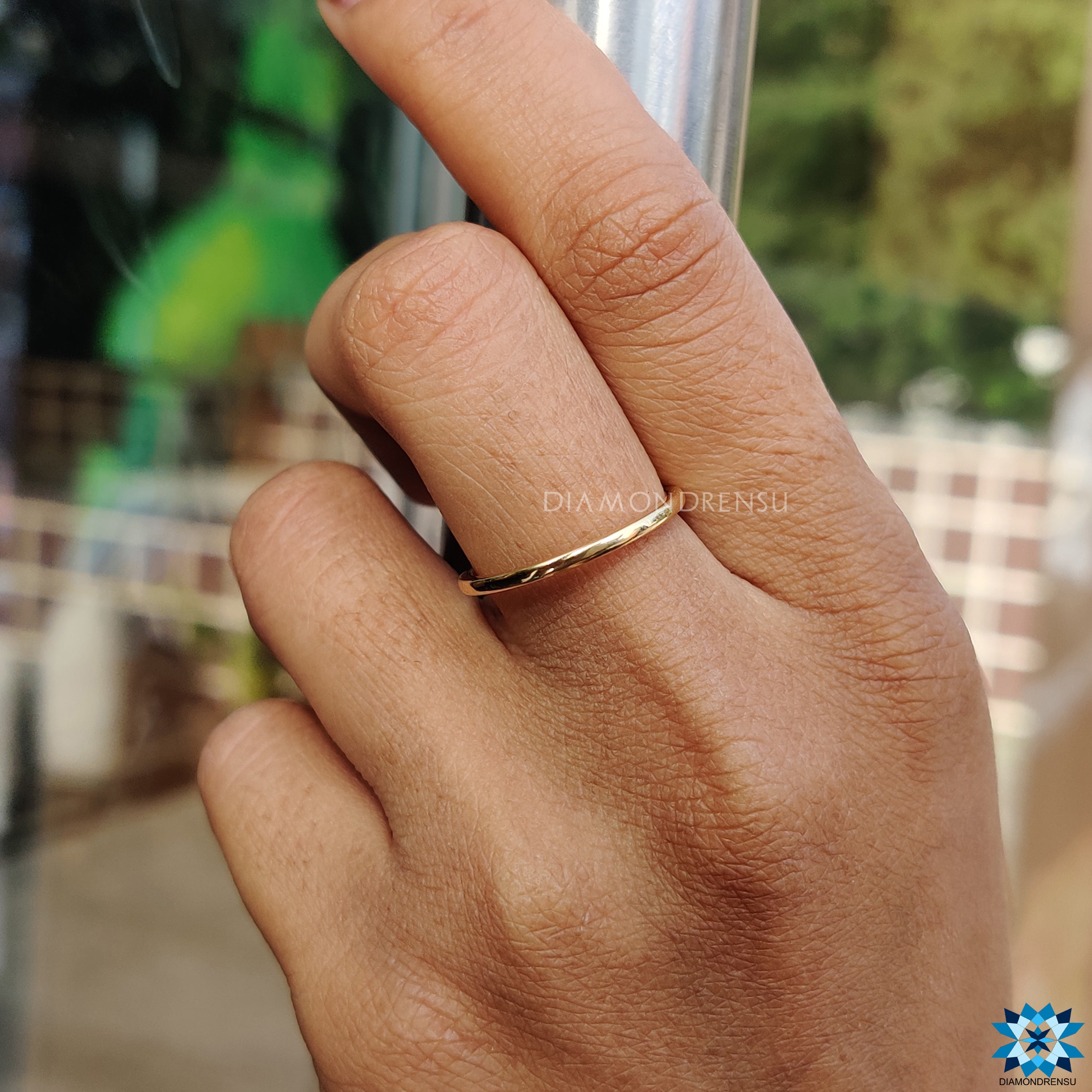 Yellow Gold Wedding Band Touch of Luxury to Your Wedding